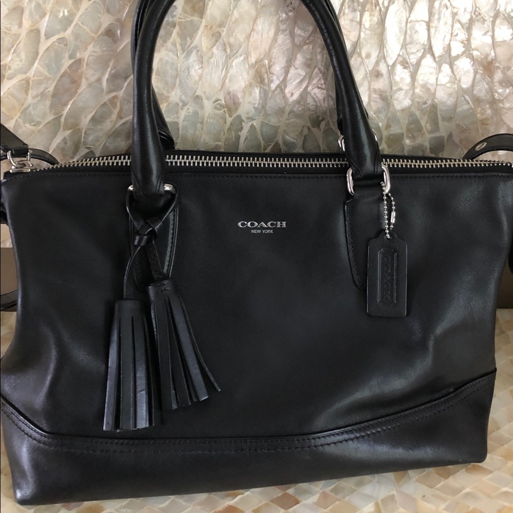 Coach Leather Satchel Purse